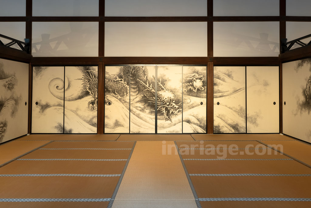 龍安寺 細川護熙『龍雲図』第六の龍