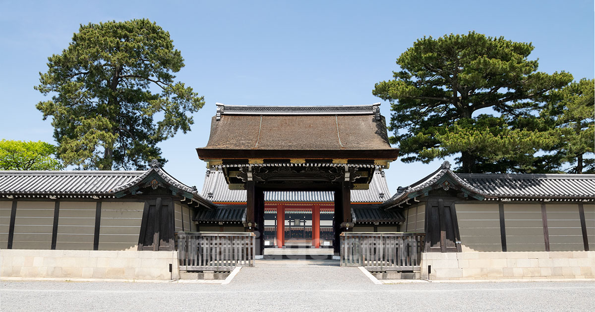 京都御所の画像 京都写真素材
